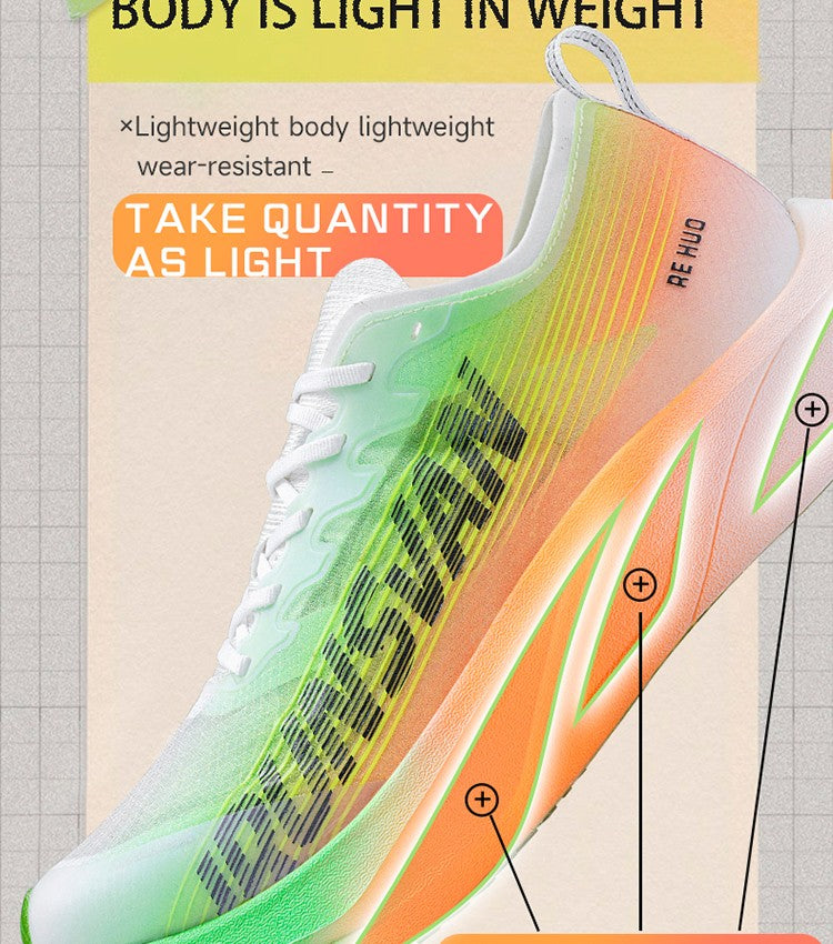 Tênis IRUNSVAN HEAT 2.0 com Placa de Carbono, Profissional para Maratona, Corrida, Treino Atlético e Esportivo Masculino
