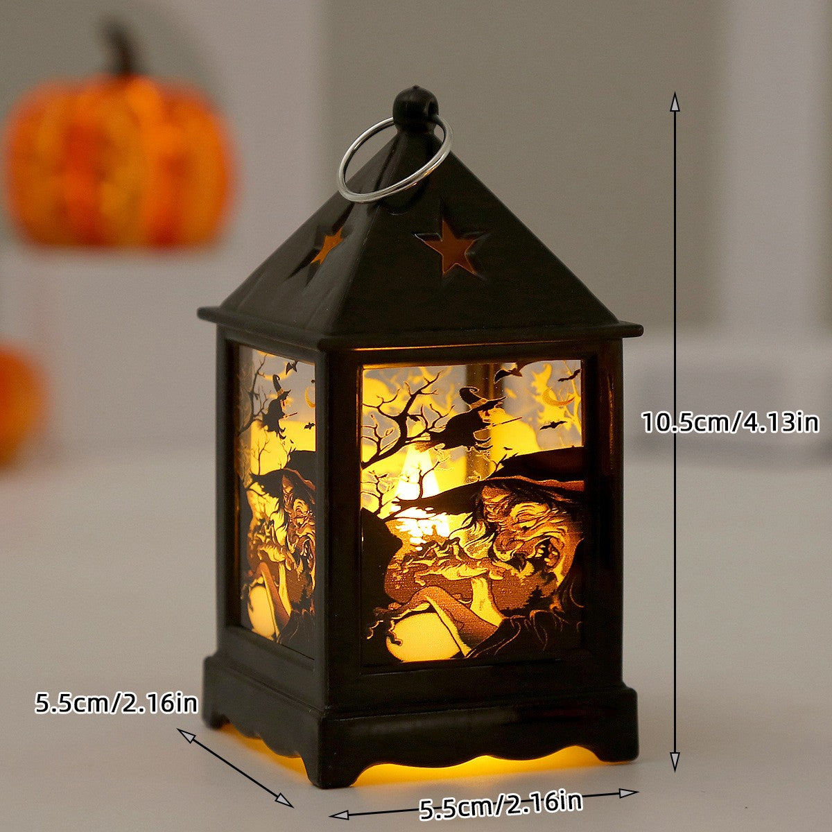 Halloween LED Pumpkin Lamp Ornaments Horror Atmosphere Kids Toy 2026 Halloween Party Home Decor Decoration Supplies