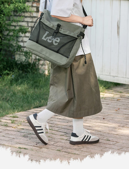 LEE Fashion Waterproof Large Crossbody Messenger Bags For Ladies Women Multifunctional Nylon Big Size Shoulder Schooll Bag