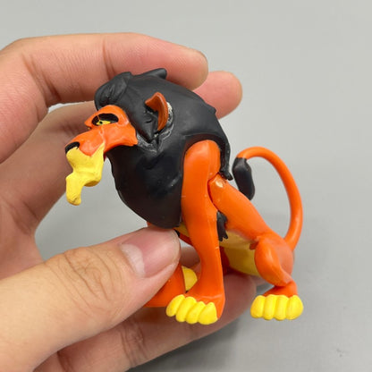 Disney Anime O Rei Leão Série Vilões Scar Boneco de Ação Brinquedo Presentes de Aniversário para Crianças Brinquedos Engraçados Boneco Scar