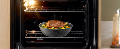 VEVOR 17 Pcs Nonstick Cookware Set Granite Pots and Pans Set Induction Cookwares Kitchen Cooking Set with Frying Sauce Saute Pan