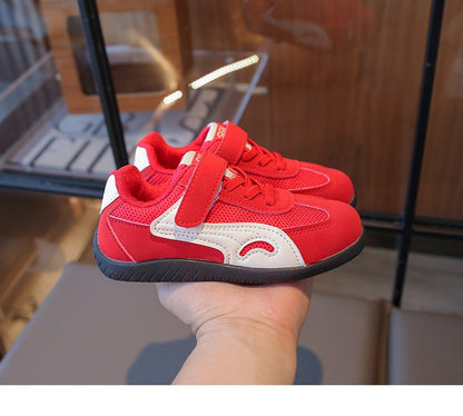 Children Sneakers Autumn New Soft Sole Lightweight Non Slip Girls Running Shoes Fashion Cross Tied Comfortable Boys Casual Shoes