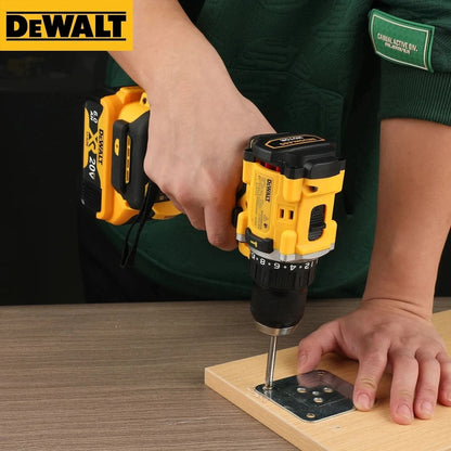 Original.DEWALT.DCD805. Bateria 20V + Ferramentas Elétricas Parafusadeira de Impacto Sem Fio Chave de Fenda Elétrica Furadeira Manual Multifuncional