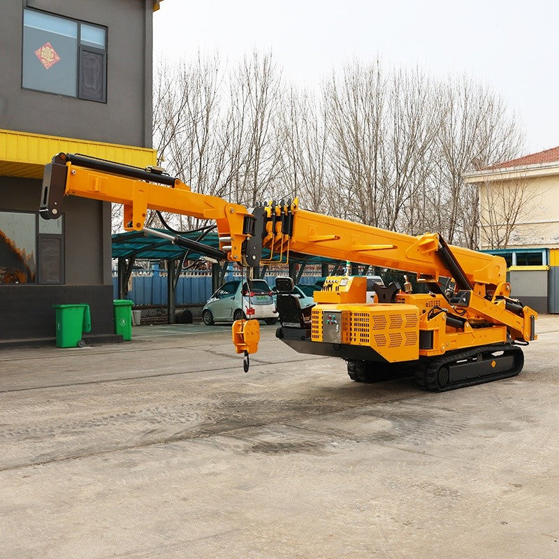 Guindaste Aranha de Trabalho Aéreo Personalizado, Guindaste Hidráulico Portátil de 8 Toneladas para Construção de Armazéns, Equipamento de Elevação, Mini Guindastes de Içamento