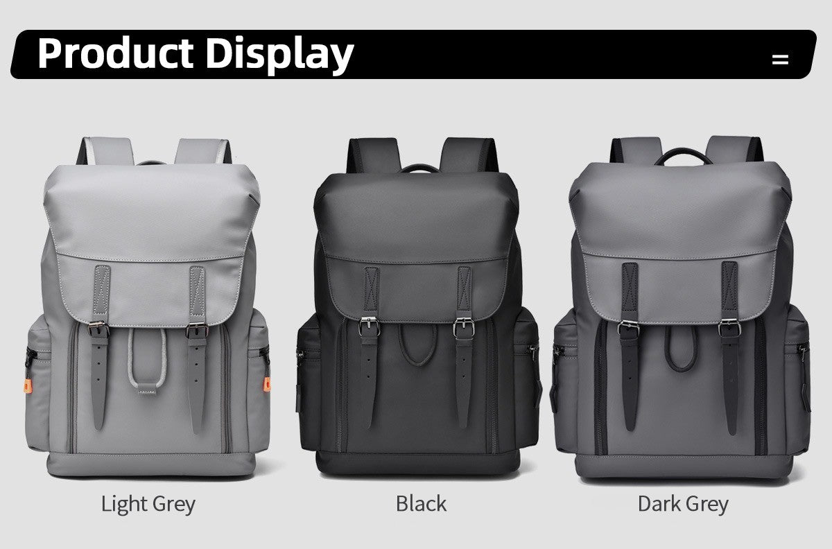 Mochila Escolar Nova 2025 para Laptop de 15.6 polegadas Material Impermeável Mochila para Viagem de Negócios Trabalho Casual Festa Masculina