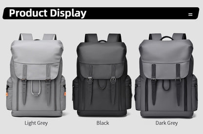Mochila Escolar Nova 2025 para Laptop de 15.6 polegadas Material Impermeável Mochila para Viagem de Negócios Trabalho Casual Festa Masculina
