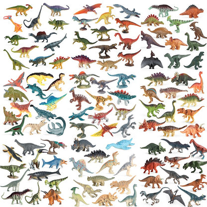Oenux 12 Peças Pequeno Conjunto Dinossauro Jurássico Brinquedo T-Rex Velociraptor Espinossauro Mosassauro Modelo Coleção Boneco de Ação Brinquedo Infantil