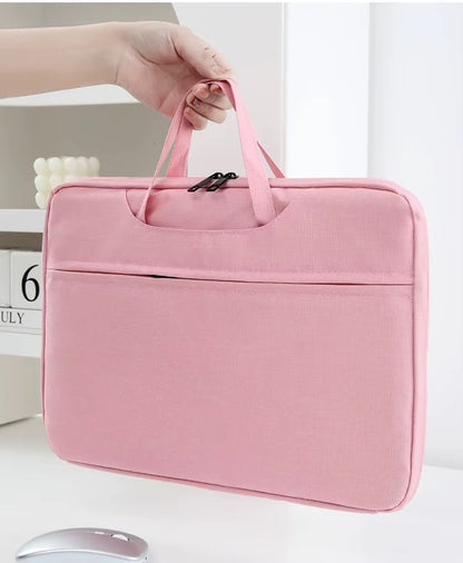 Laptop Bag For Xiaomi Lenovo Dell HP Notebook Computer Laptop Sleeve Case For Macbook Air Pro 13 14 14.2 15 15.6 Inch Handle Bag