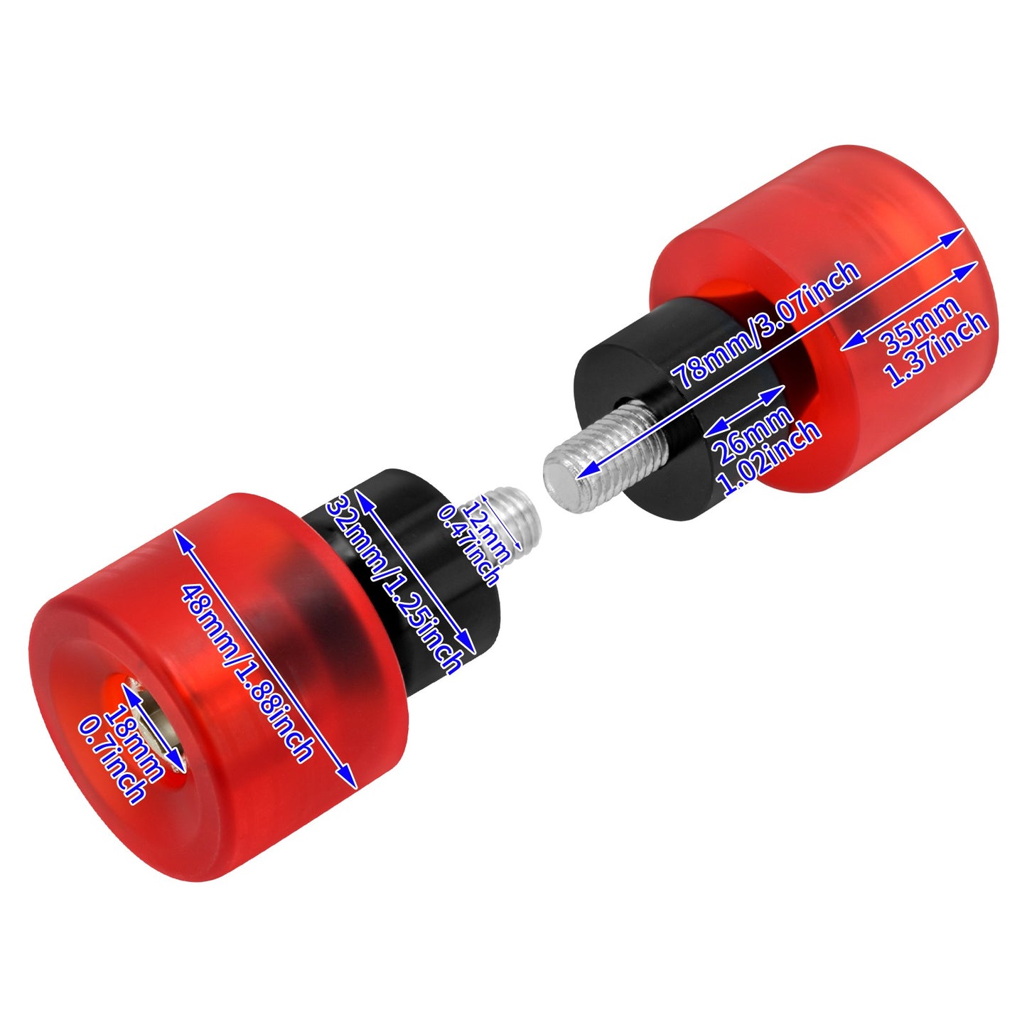 Protetor de motor contra queda M12 para motocicleta, protetor de barra de impacto, preto/azul, para Harley Touring FLHR Softail Dyna Sportster