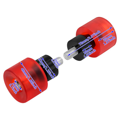 Protetor de motor contra queda M12 para motocicleta, protetor de barra de impacto, preto/azul, para Harley Touring FLHR Softail Dyna Sportster