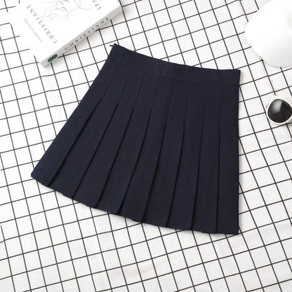 Brown Skirt Ladies 2022 Summer Clothes Women's High Waist Harajuku Korean Style