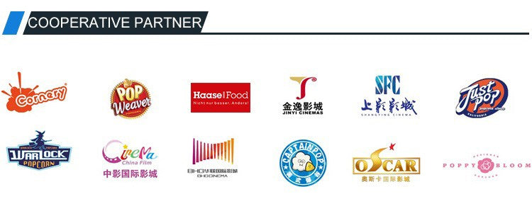 Cinema PopCorn Machine Maker Wrapped Sugar Machine Popcorn Caramelizer Cooker and Coater