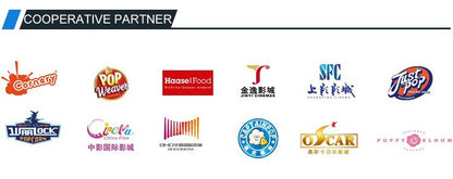 Cinema PopCorn Machine Maker Wrapped Sugar Machine Popcorn Caramelizer Cooker and Coater