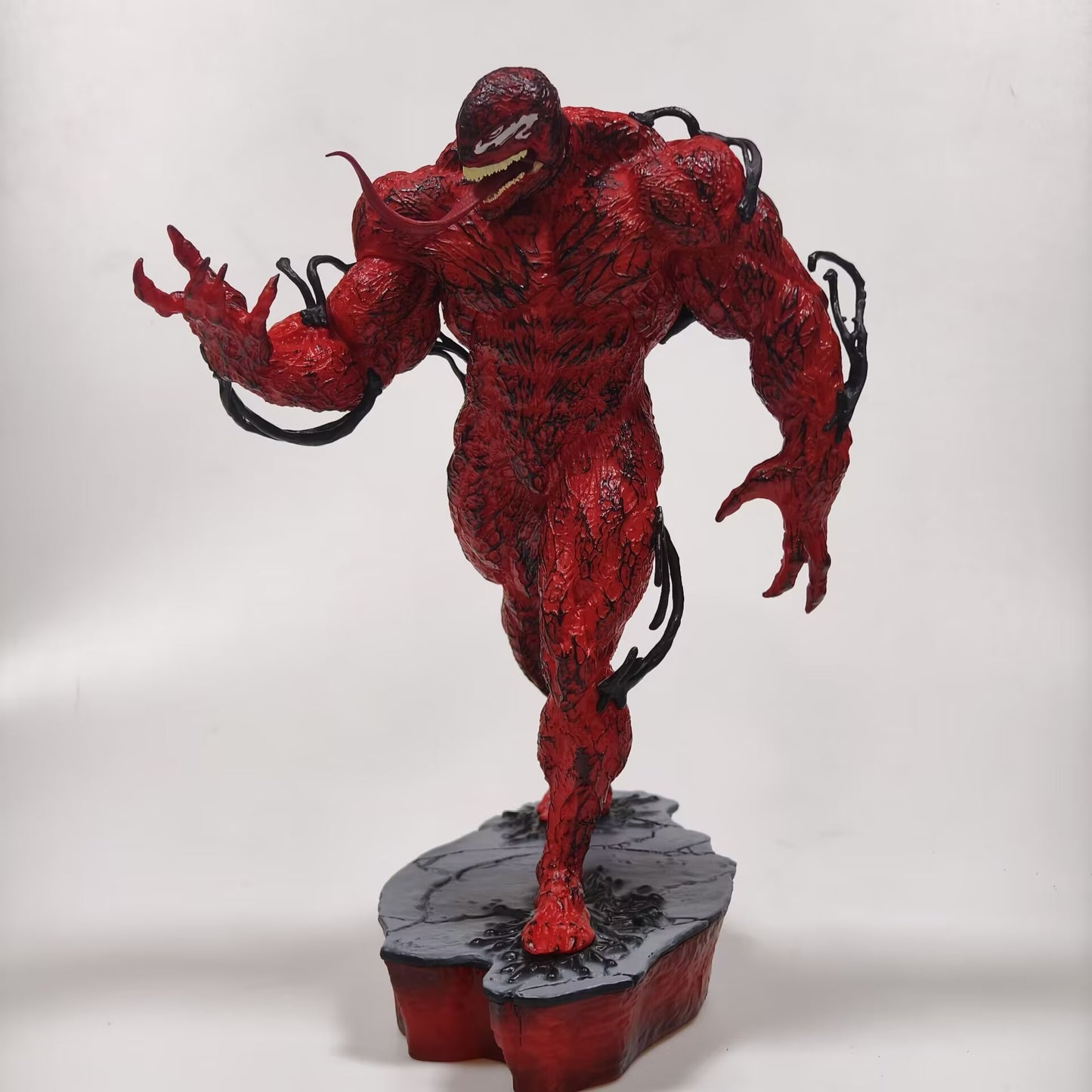 Nova Estátua Feita à Mão do Venom Batman Vilão do Filme Decoração de Escritório Modelo Animação Enfeites Colecionáveis Hobby Marvel Comics
