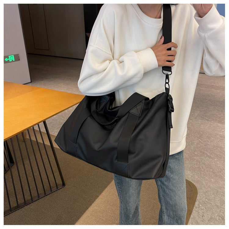 Travel bag Men's and women's tote bag Large capacity travel duffel Yoga exercise  Oxford cloth waterproof fitness bag