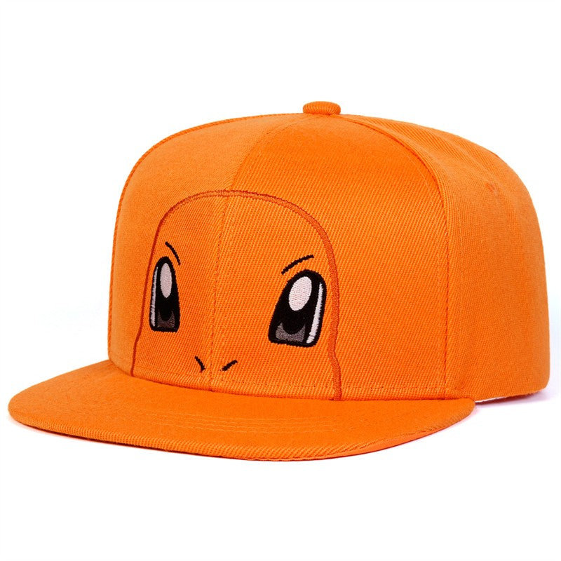 Pokemon Kawaii Anime Figures Pikachu Squirtle Bulbasaur Snorlax Mew Snorlax Adjustable Cosplay Hip Hop Baseball Cap Cartoon Hats
