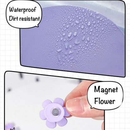 Creative Large Capacity Desktop Message Board Vertical Curved Storage Board Note Board Office Home Desktop Ornament