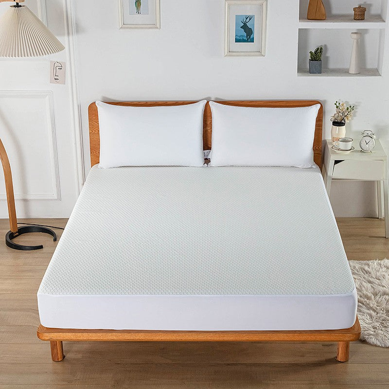 Protetor de colchão 100% impermeável premium, colchão 3D Air 290GSM, capa de colchão queen respirável e com proteção 360°