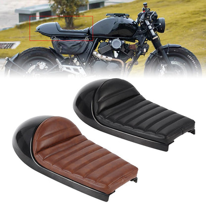 Retro Cafe Racer Seat Pan Base Vintage Saddle Scrambler Cushion Vintage Motorcycle Seats for BMW Triumph Bonneville Honda
