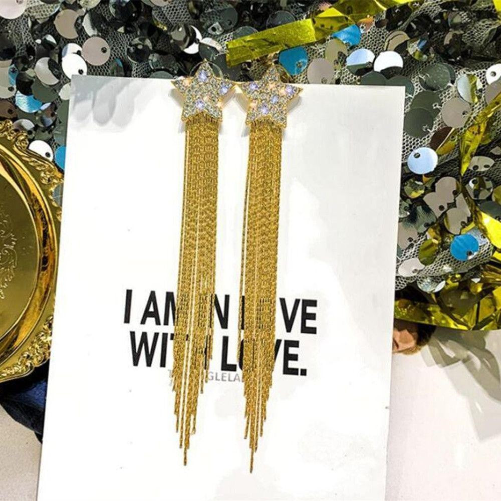 Brincos de Folhas Douradas com Cristal Verde para Mulheres Acessórios Diários de Individualidade Presentes de Joias para o Dia dos Namorados Aniversário
