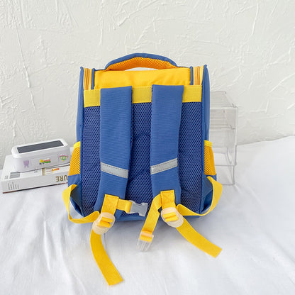 Mochila Infantil Meninos Jardim de Infância Astronauta Coelho Mochilas Infantis Mochila Escolar de Estudantes Presente Mochila de Desenho Animado Grau 1-9