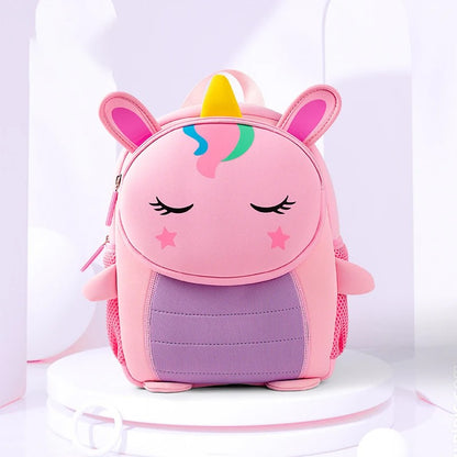 Mochilas Escolares Infantis de Moda Animais Biomiméticos 3D Mochila Infantil para Meninos e Meninas Mochilas Escolares Mini Mochila de Livros