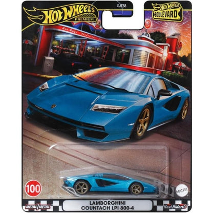 Hot Wheels Originais GJT68 Boulevard Série Veículo Diecast Carroceria de Liga Mitsubishi Customizado Carros de Coleção Modelo Surpresa Em Estoque