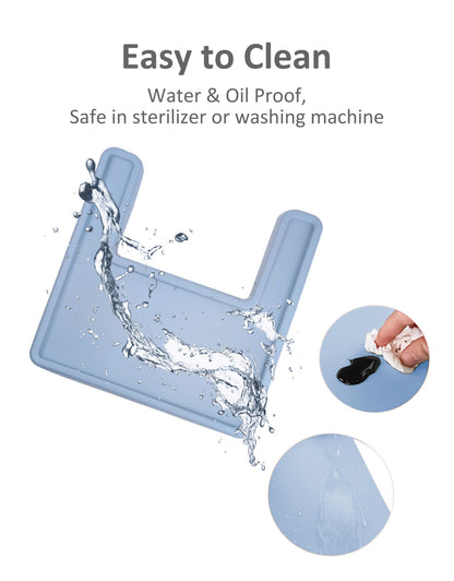 BPA Free Highchair Full Cover Placemat Silicone Placemat For Children Feeding