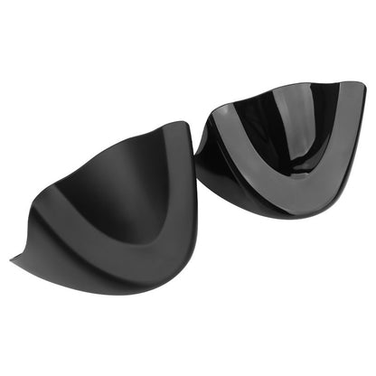 Front Chin Spoiler Lower Air Dam Fairing Cover Black Motorcycle Parts For Harley Dyna Fat Bob Streetbob Wide Glide FXD 2006-2017