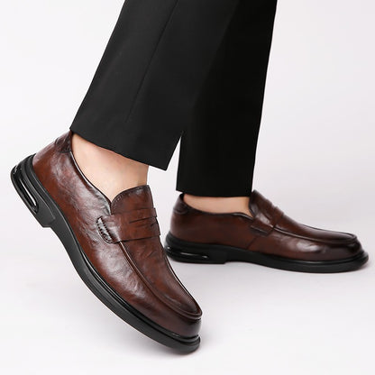 High Quality Fashionable Loafers Leather Men Business Formal Casual Leather Shoes Spring Men Soft and Comfortable Leather Shoes