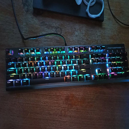 Novo conjunto de teclas de teclado mecânico de 104 unidades, substituição OEM retroiluminada, teclas roxas brancas de ABS para teclado Cherry MX de 61/87/104 teclas