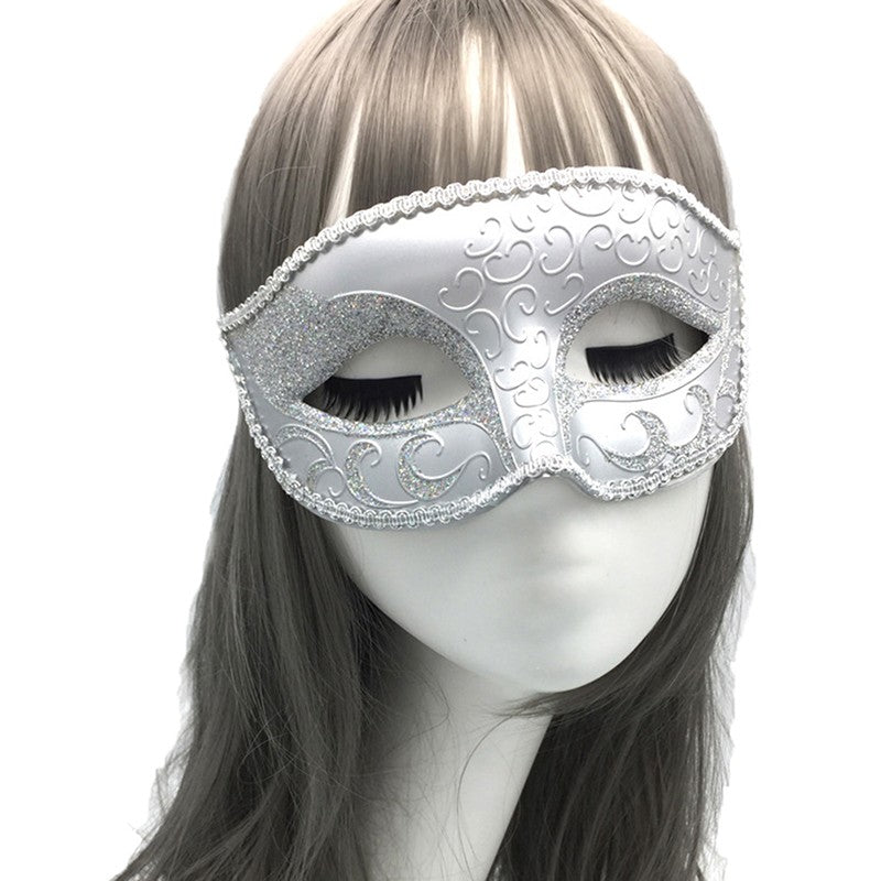 Masquerade Masks for Couple Venetian Woman Lace Men PP Cosplay Costume Carnival Prom Party Personality Headdress Masks