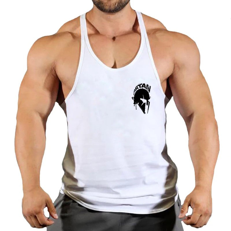 Gym Man Workout Bodybuilding Shirt Men Singlets Stringer Undershirt Vests Tank T