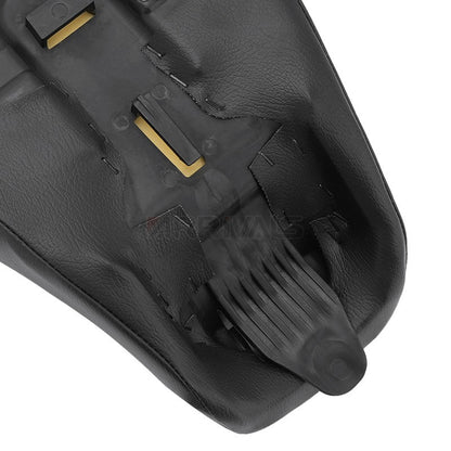 Banco Solo Preto Dianteiro para Piloto/Condutor de Moto para Harley Sportster XL 1200 883 72 Forty Eight 2016 em diante