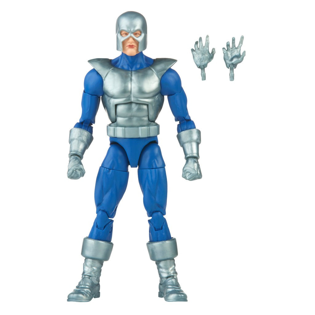 Boneco de Ação Marvel Legends Retro Wolverine Espiral Avalanche Longshot Dark Phoenix Multiple Man 6"