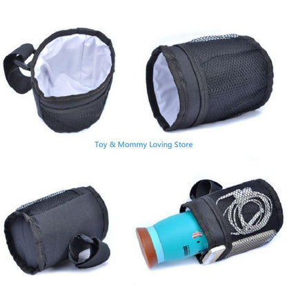 Y1QF Bike Baby Cart Cup Holder Drink Feeding Bottle Waterproof Rack Universal Pram