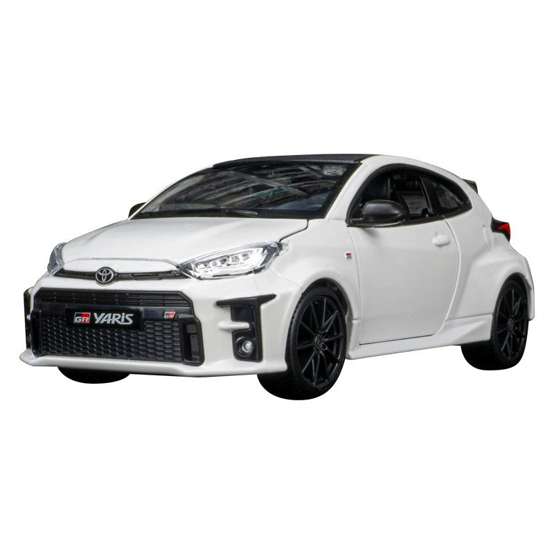 Maisto 1/24 GR Toyota Yaris Carro de Liga Leve Modelo Diecast Veículos de Metal Modelo de Carro Alta Simulação Escala em Miniatura Brinquedo Infantil de Presente