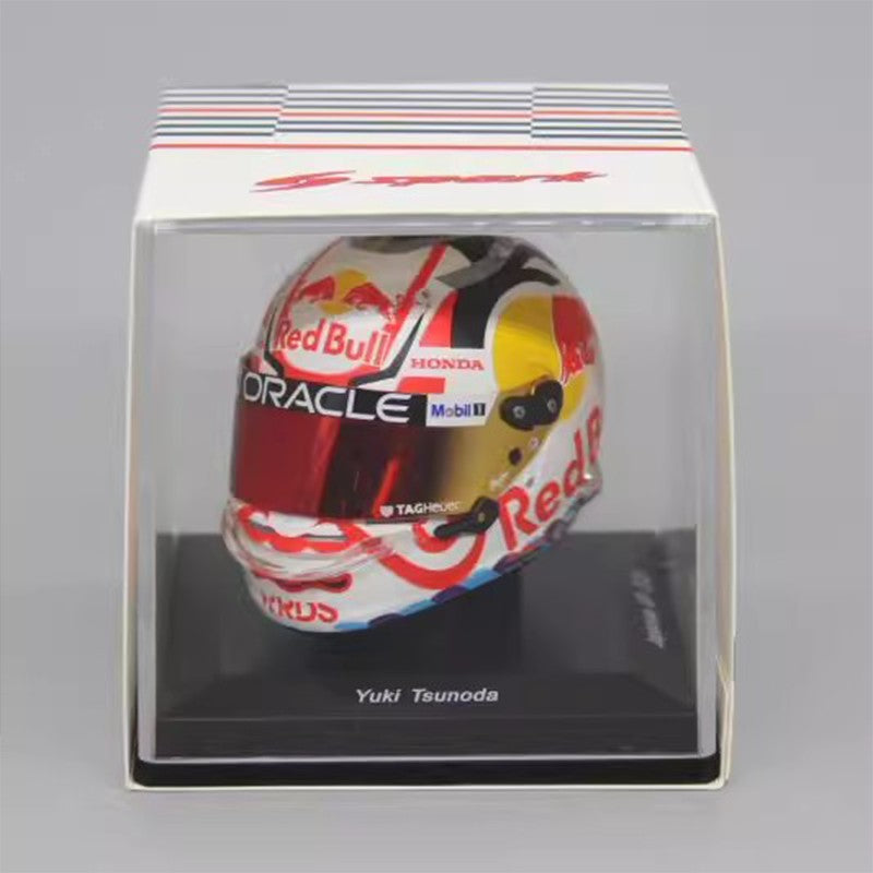 Novo estoque Spark 1:5 F1 2025 Série de Capacetes Norris Mcl39 Simulação Resina Modelo em Miniatura Brinquedos Personalizados Presente Coleção Ornamento