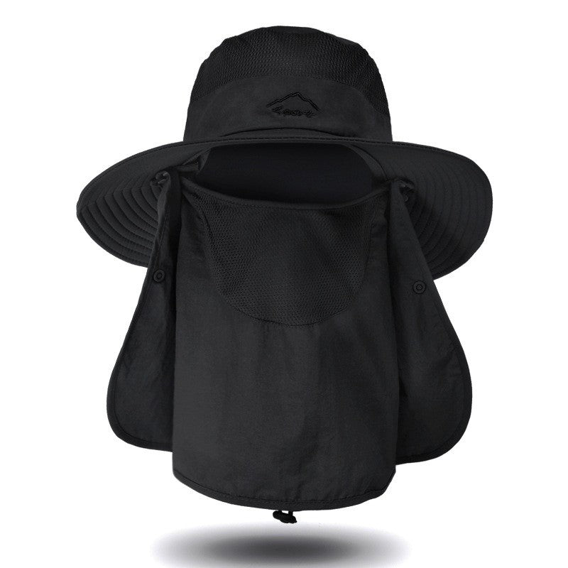 Chapéu Bucket Chapéu de Sol Proteção Solar Primavera Verão Boné Boonie Impermeável para Pesca Caminhada Jardim Safári Praia