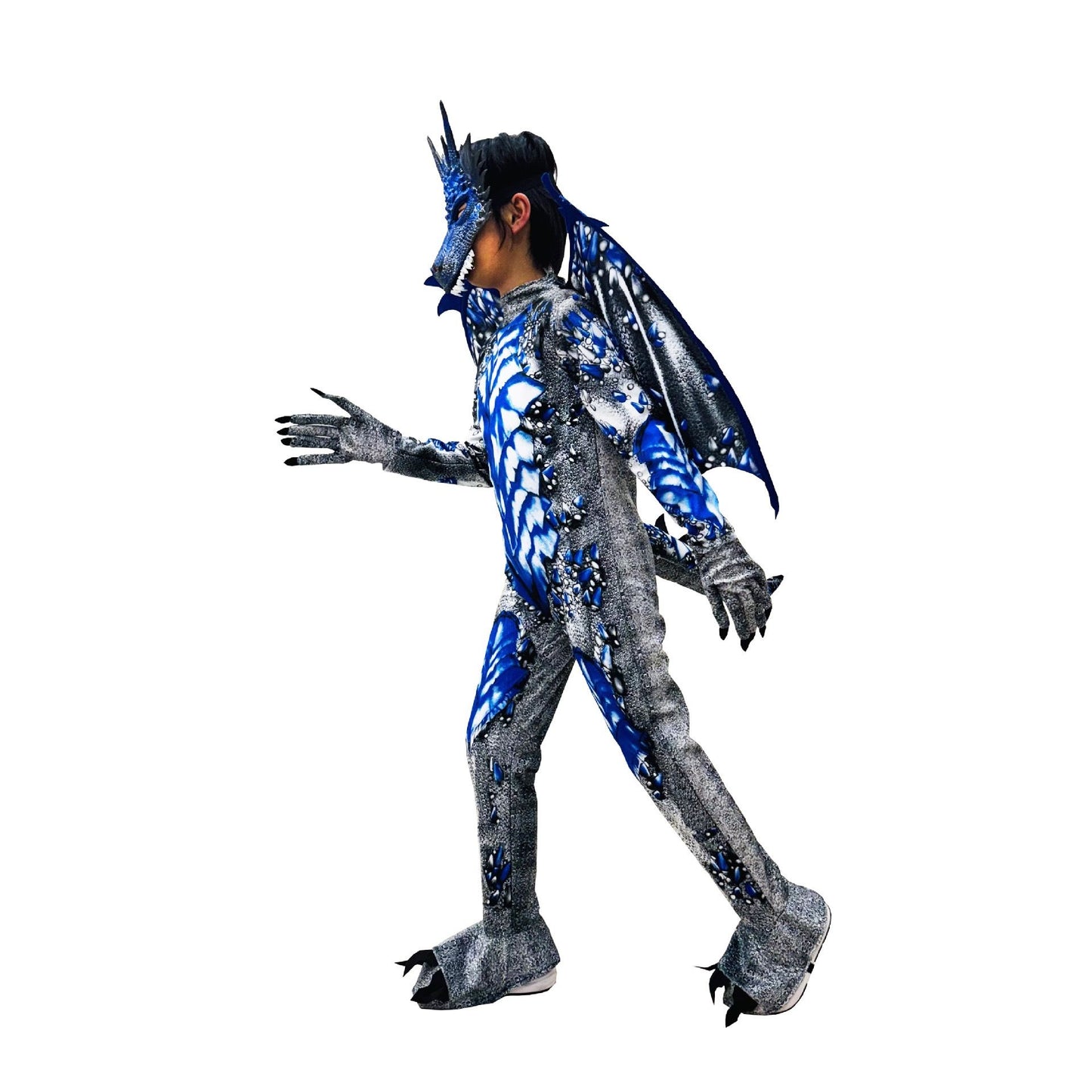 Dragon Costume for Boys Kids Onesie Fun Dress-Up for Halloween Birthday Party Carnival Cosplay