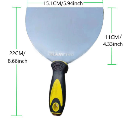 LiTuiLi Espátula de Putty de 6 Polegadas Lâmina para Acabamento de Pintura, Preenchimento, Espátula de Reboco em Aço Inoxidável Ferramentas de Construção