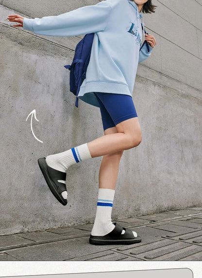 Li-Ning Unisex SOFT CLAP Slippers COMFOAM Rebound Breathable Lightweight LiNing Men Women Stylish Sandals AGAV017