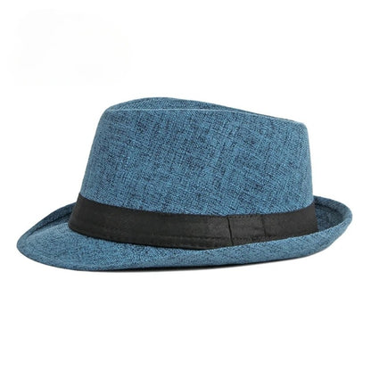 Chapéu de Lã para Casamento Primavera Verão para Homens de Meia-Idade, Casal, Moda Outono Inverno, Festa Xadrez, Design de Luxo, Chapéu Jazz Fedora para Mulheres