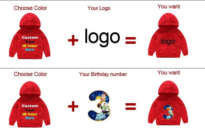 Children tops Zipper style Hoodies Coat Boy black Girls Pink Age 3-12 Kids Sweatshirt festival festival gifts Solid color