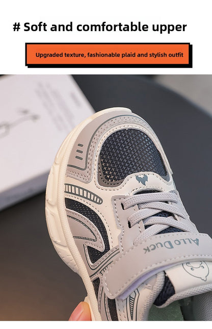 2025 Spring Autumn New Boys Kids Sport Shoes Girl Baby Toddler Mesh Breathable Casual Running Shoes Soft Soled Children Sneakers