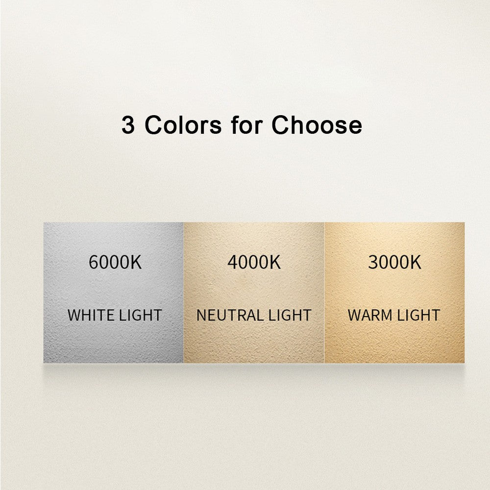 SANDIY Led Step Light Recessed Wall Lamp Round Stair Lighting Waterproof Indoor&Outdoor Luminaire for Bathroom Yard Balcony Deck