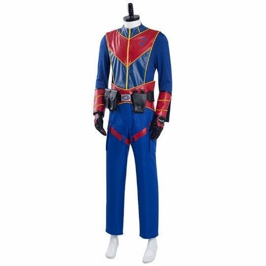Henry Danger Captain Man Cosplay Costume Halloween Outfit Carnival Suit