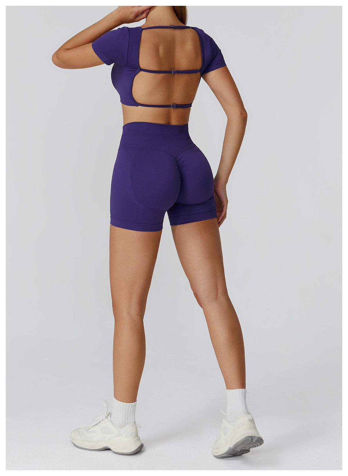 Yoga Clothes Set 2PCS Gym Sportswear Women Sports Bra High Waist Leggings Fitness Suit Running Workout Tracksuit Athletic Wear