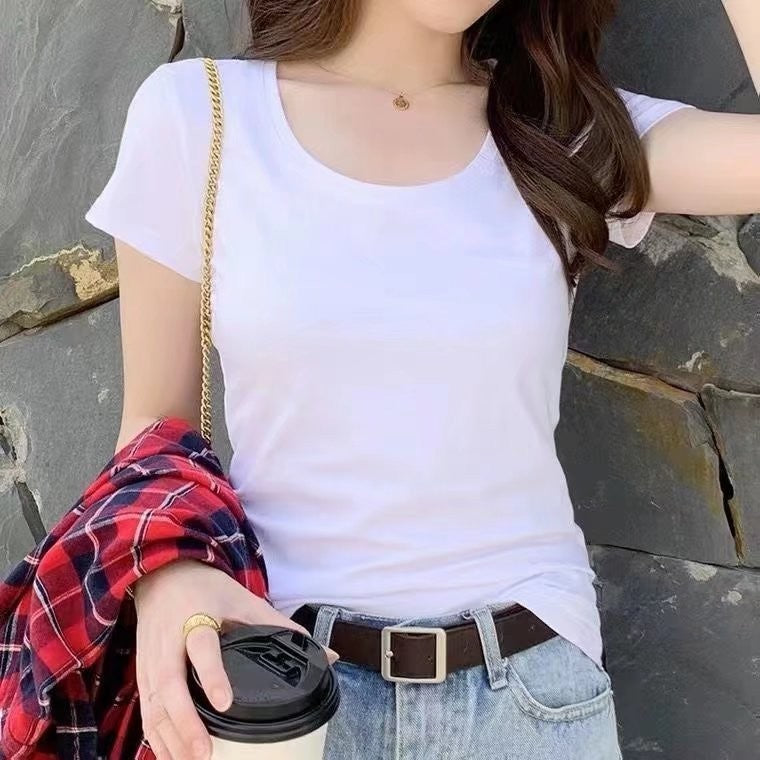 Women Thermal Underwear Winter Turtleneck Bottom Shirt Solid Semi High Collar Long Sleeve Basic T-Shirt Heating Fiber Pullovers