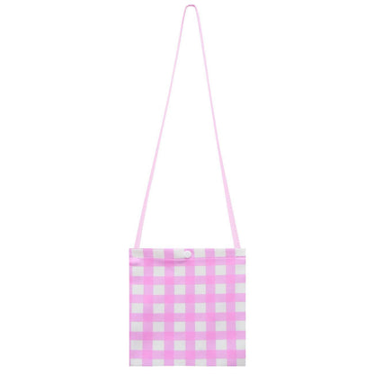 Halloween Hot Movie Margot Robbie Cosplay Baby Pink Plaid Sleeveless Slim Strap Dress Western Cowboy Outfit Full Set